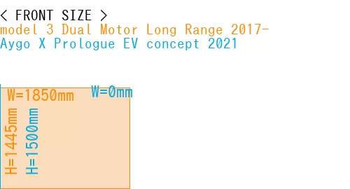 #model 3 Dual Motor Long Range 2017- + Aygo X Prologue EV concept 2021